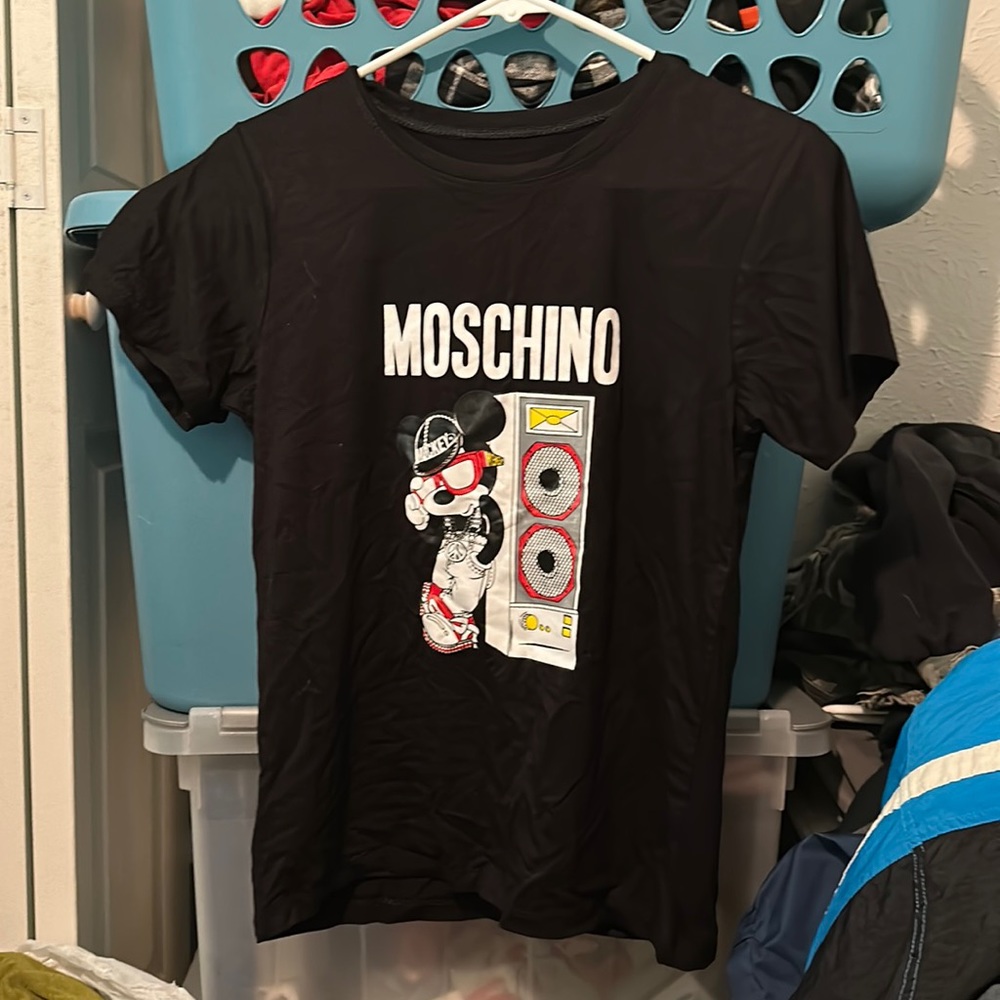 MOSCHINO MICKEY SHIRT!